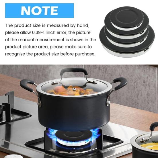 

8Pcs Gas Stove Burner Cover Easy Installation High Temp Resistant Electric Stove Cover for Samsung for LG for MATAG Stovetop B