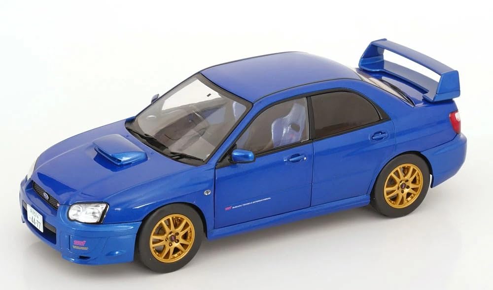 Solido Scale Subaru Impreza WRX STi 2003 Sonic Blue 1/18 [Used]