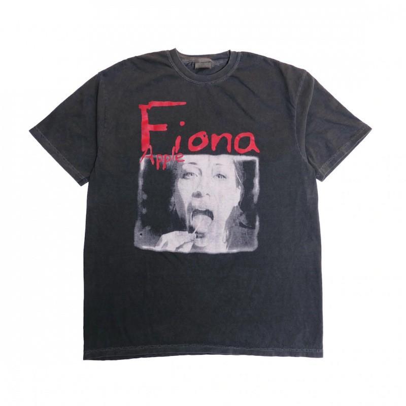 Fashion Women s T-Shirt Fiona Apple When The Pawn... Tee Tidal Pop Rock S чёрный