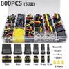 800Pcs 1.5 Series 1-6 Pin Automotive Waterproof Wire Harness Connector Male Female Sealed Electrical Plug Socket Kit