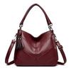 High Quality PU Elegant Women Messenger Bags Office Ladies Totes Pure High-capacity Handbag for Female Crossbody Shoulder Wallet