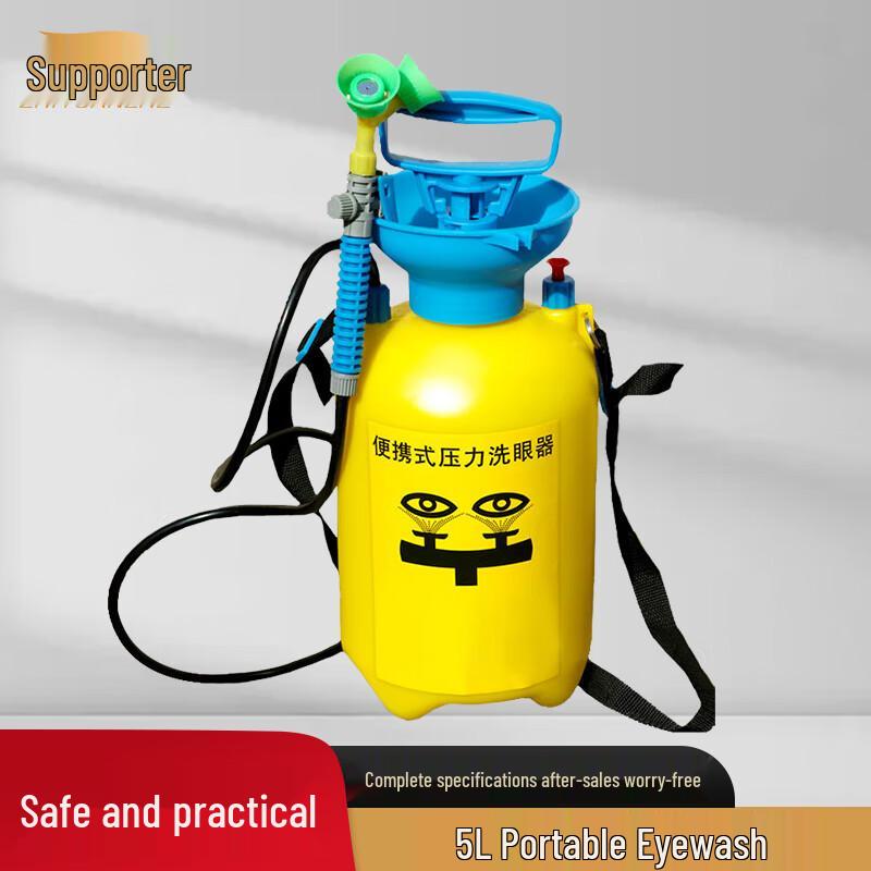 Портативная аварийная станция для промывки глаз