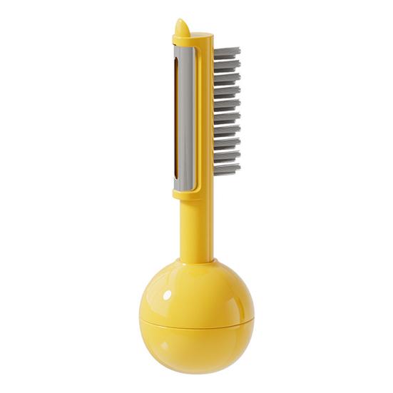 2 in 1 Standing Vegetable Peeler with Brush, Vertical Tumbler Peeler, Multifunctional Potato Apples Peeler, Kitchen Tool