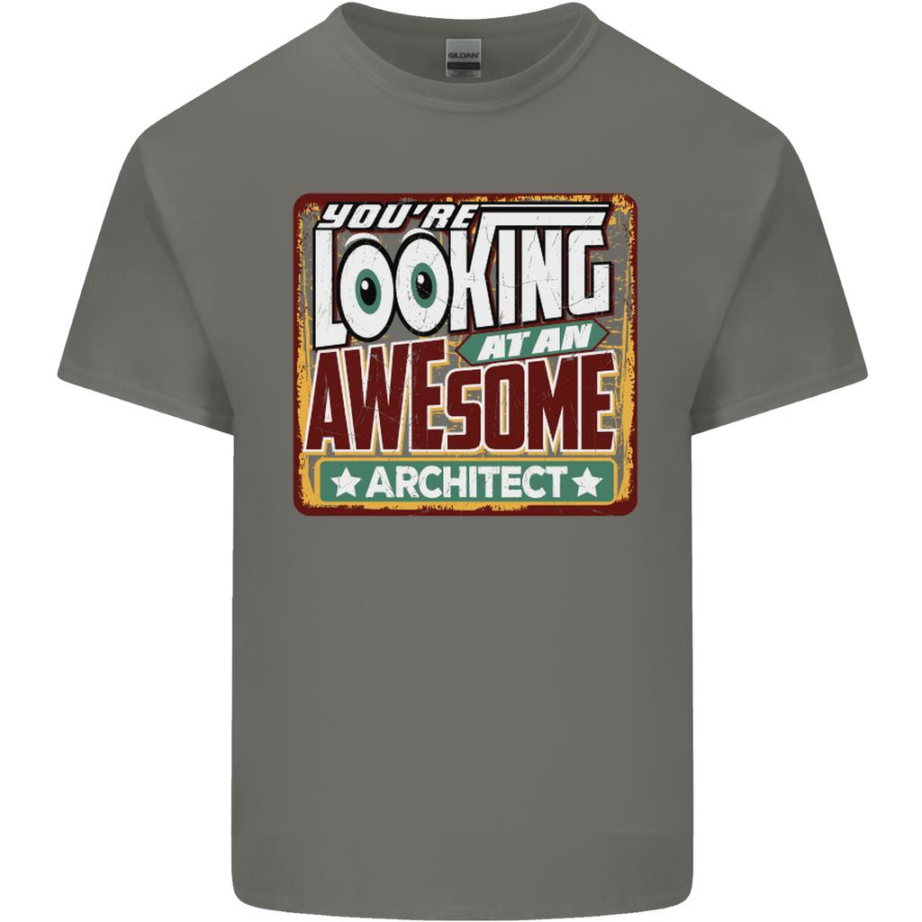 Youre Looking At an Awesome Architect Unisexs Light Cotton TShirt