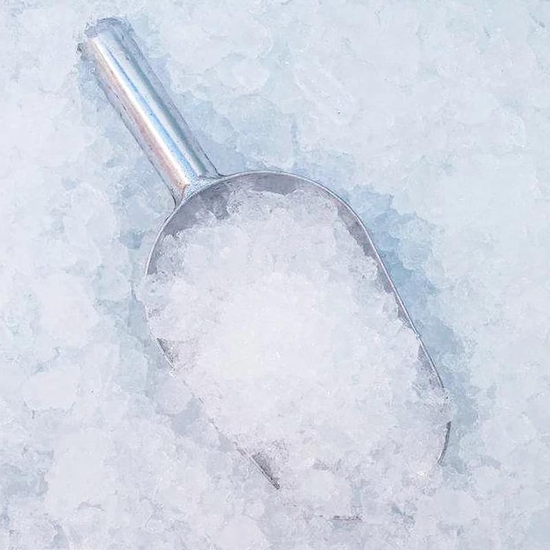Paletta per Cubetti di Ghiaccio in Acciaio Inossidabile Bar Buffet Cucina Spezie Caramelle Farina Noci Cucchiaio Paletta per Prodotti Secchi Accessori da Cucina per Feste