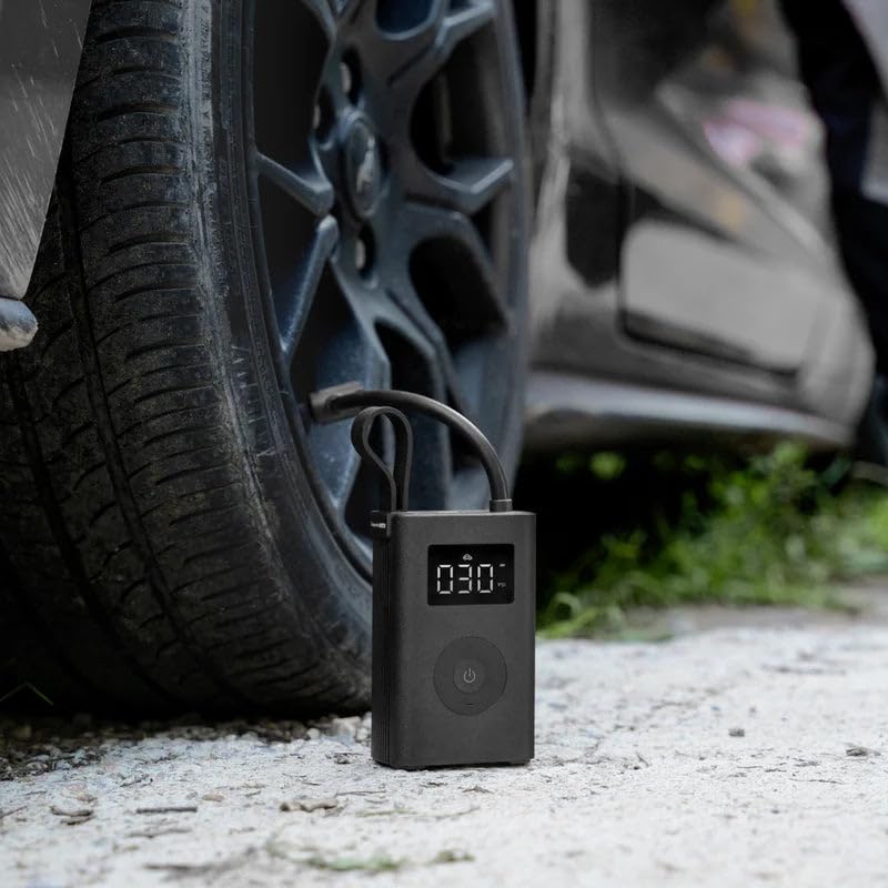 HOTO ADV Electric Air USB Large Max Pressure 150 Digital LED Light Pump, Rechargeable, Type-C, Powerful, Portable, Capacity, Psi, Display,