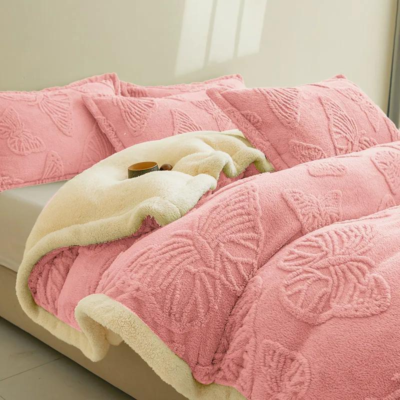 

Nordic Style Tafurong Butterfly Pattern Napping Blanket Home Air Conditioning Sofa Blanket Bedding Blanket Versatile All Seasons 100x150cm 1pcs