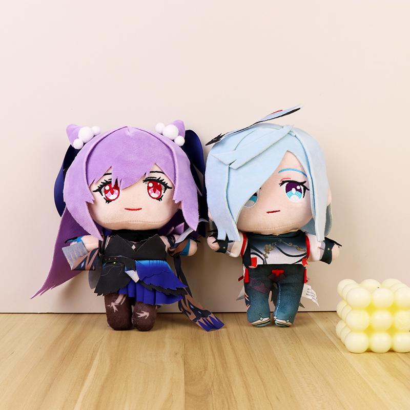Genshin Impact Plush Anime Wriothesley Neuvillette Lyney Furina Clorinde Tartaglia Stuffed Plushies Dolls Toys Fans Collection