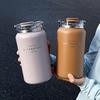 1pc Easy Large-Capacity Ice Bucket Cup 40.58oz/50.72oz Outdoor Stainless Steel Kettle Wide Handle One Lid Dual-Use Thermos Portable Travel Cup