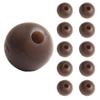Resilient Soft Rubber Floating Fishing Beads 50pcs for Carp Fishing Rig