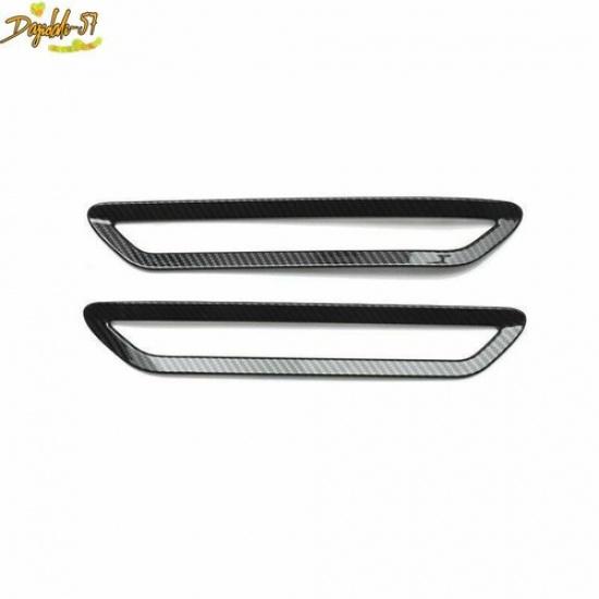 For Hyundai Sonata - Rear Fog Light Lamp Cover Trim Carbon Fiber Decor