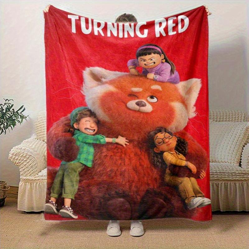 1 Stück, Rot: Roter Panda Decke Perfekt für Wohnkultur, Sofadecke, Reise Geschenk, Camping, Büro Nickerchen