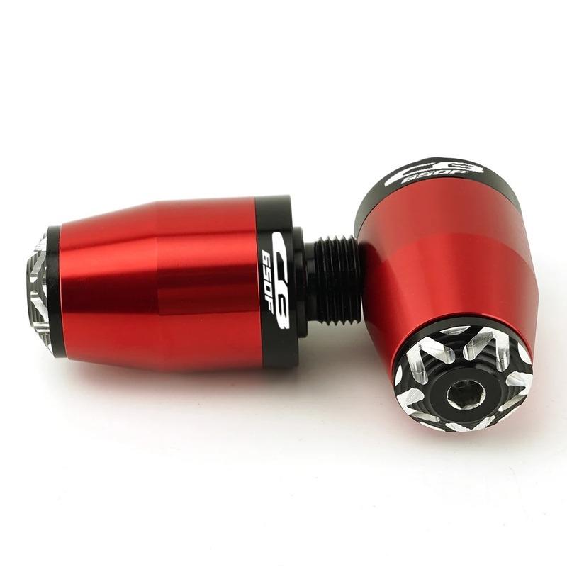 For Honda CBR650F CB650F CB CBR650 CBR 650 F 650F Motorcycle Accessories CNC 7/8'' 22MM Handlebar Grips Handle Bar Ends plug
