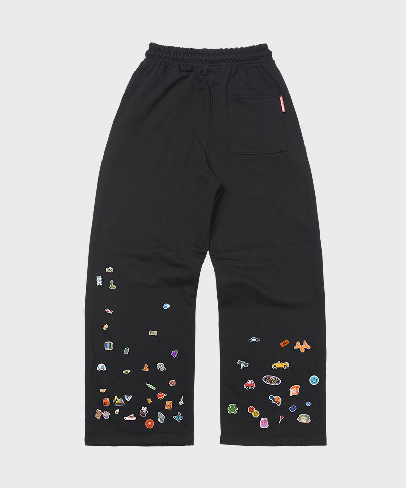 ARTISTWEAR [Atw] Cool Kids Wide Elastic Pants