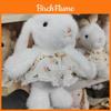 Plüsch Hasenpuppe mit Blumenkleid für Kindergeburtstag und Weihnachtsgeschenk