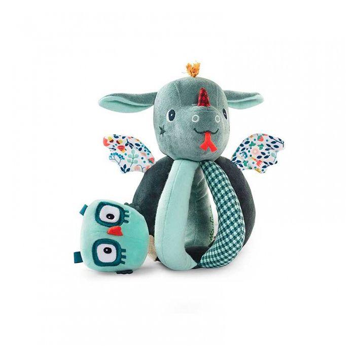 Hochet de préhension Lilliputiens Joe - LILLIPUTIENS - Blanc - Multicolore - Mixte