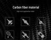 Carbon Fiber Key Case for Lexus: Compatible with ES300, RX, NX300, NX200t, UX260h Models