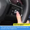 M Sport ABS Carbon fiber For BMW 5 Series G60 2025Car Steering Wheel Panel Cover Trim Sticker Decor Frame Car Accessories