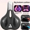 Oversized Cycling Saddles High Elastics Foams Antislip Saddles Breathable Saddles for Comfortable Cycling