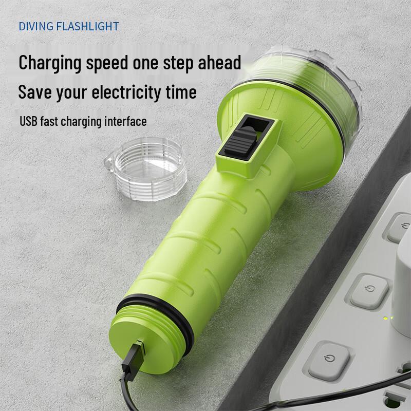 Nufeng Q12 Professional Diving Flashlight (2-Pack)