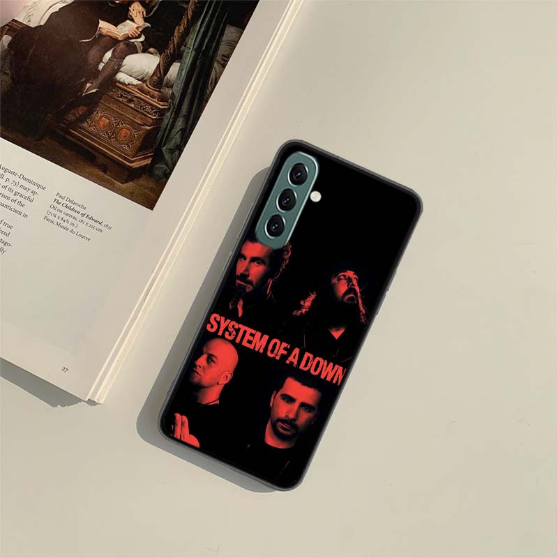 System Of A Down Phone Case for Samsung A54 A14 A24 A34 A17 A37 A57 A55 A35 A25 A15 A07 A05S A04S A12 A22 A32 A52S A72 Galaxy No