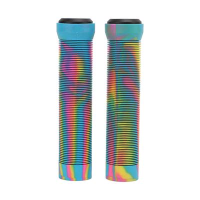 1 Pairset 22.2mm Rubber Handlebar Grips with Anti Slip Texture Mountain Bike Handle Cover