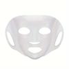 Copertura Maschera Facciale Riutilizzabile in Silicone, Maschera Idratante per la Pelle per Foglietto Previene l'Evaporazione Maschere Strumento per la Cura del Viso
