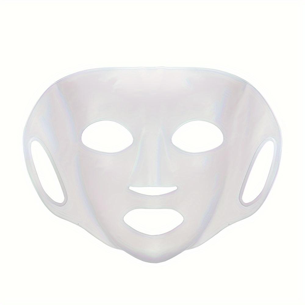 Copertura Maschera Facciale Riutilizzabile in Silicone, Maschera Idratante per la Pelle per Foglietto Previene l'Evaporazione Maschere Strumento per la Cura del Viso