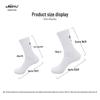 Breathable Non-Slip Mid-Calf Tennis Socks: Thickened Towel Bottom, Sweat-Absorbing Sports Socks for Men and Women