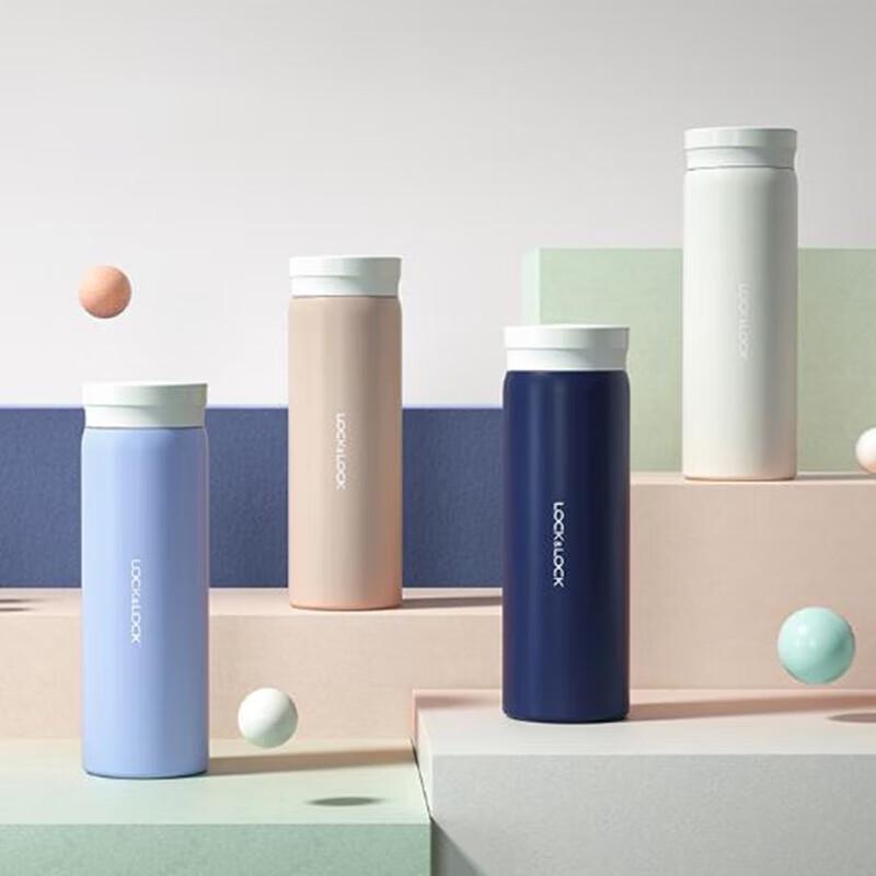 LocknLock Colorful Bounce Lid Thermos Cup