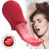 10 Muster, großer realistischer Zungenvibrator, Klitoris-Stimulator, weiblicher Masturbator, erwachsenes weibliches Zungenspielzeug, G-Punkt-Stimulator, vaginaler Klitoris-Masturbator