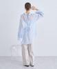 Music Casual Back Shirt for Saxe Blue [Earth & Ecology] Lace-up Women,