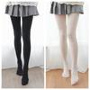120D Lolita Thigh High Stockings Milk White Thigh Nylon Pantyhose Girls Sweet Sexy Tights For Women Tights
