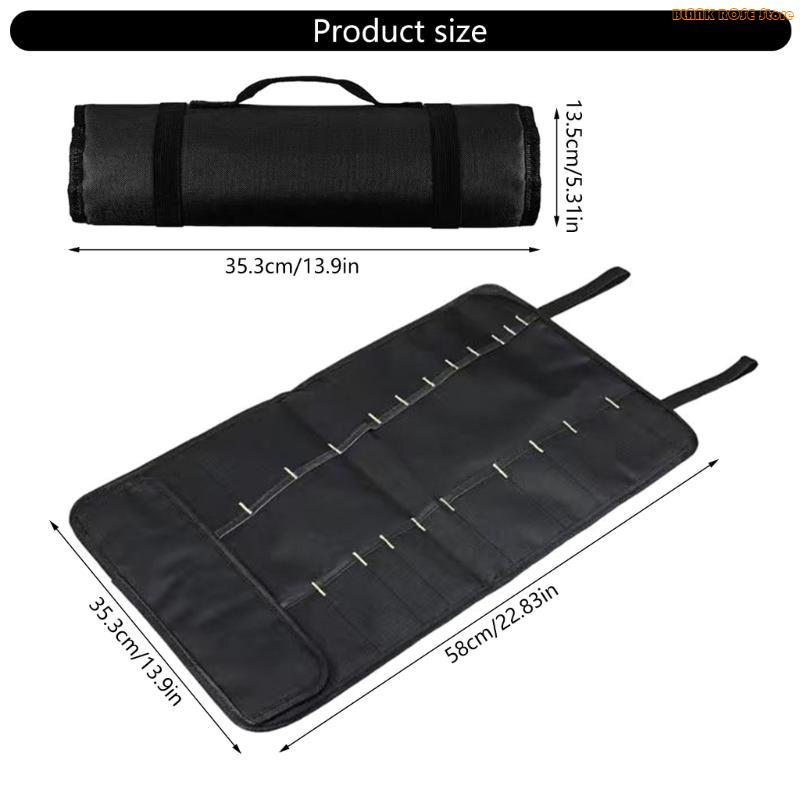 K1AE Portable Chefs Cutter Bag Oxford Kitchen Cooking Chefs Cutter Carrying Storage