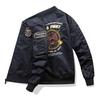 Frühling und Herbst Bomberjacke Herren bestickte Baseballuniform Plus Size Mantel Werkzeugjacke