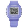 Baby-G Series 100M Waterproof Quartz Movement Resin Strap Watch Women Watches Gray BGD-10K-6PR
