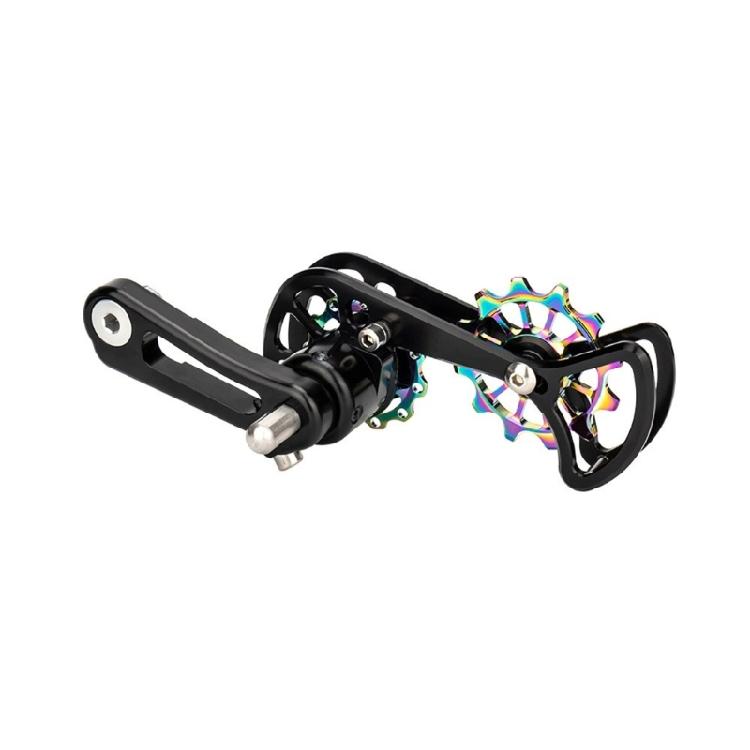 Folding Bike Chain Stabilizers Bike Chain Tensioner Guide Roller Cycling Bicycles Chain Guide Pulley Single Speed Adjuster