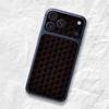 Carbon Pattern Sticker Film Back Skin for iPhone 17 Pro Max
