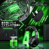 WolfLawS X1 Wireless Gaming Bluetooth 3D 50mm 40 Hours of Continuous Low for FPS Compatible with Xbox Series Xbox and Switch Headset, 2.4G 5.2,