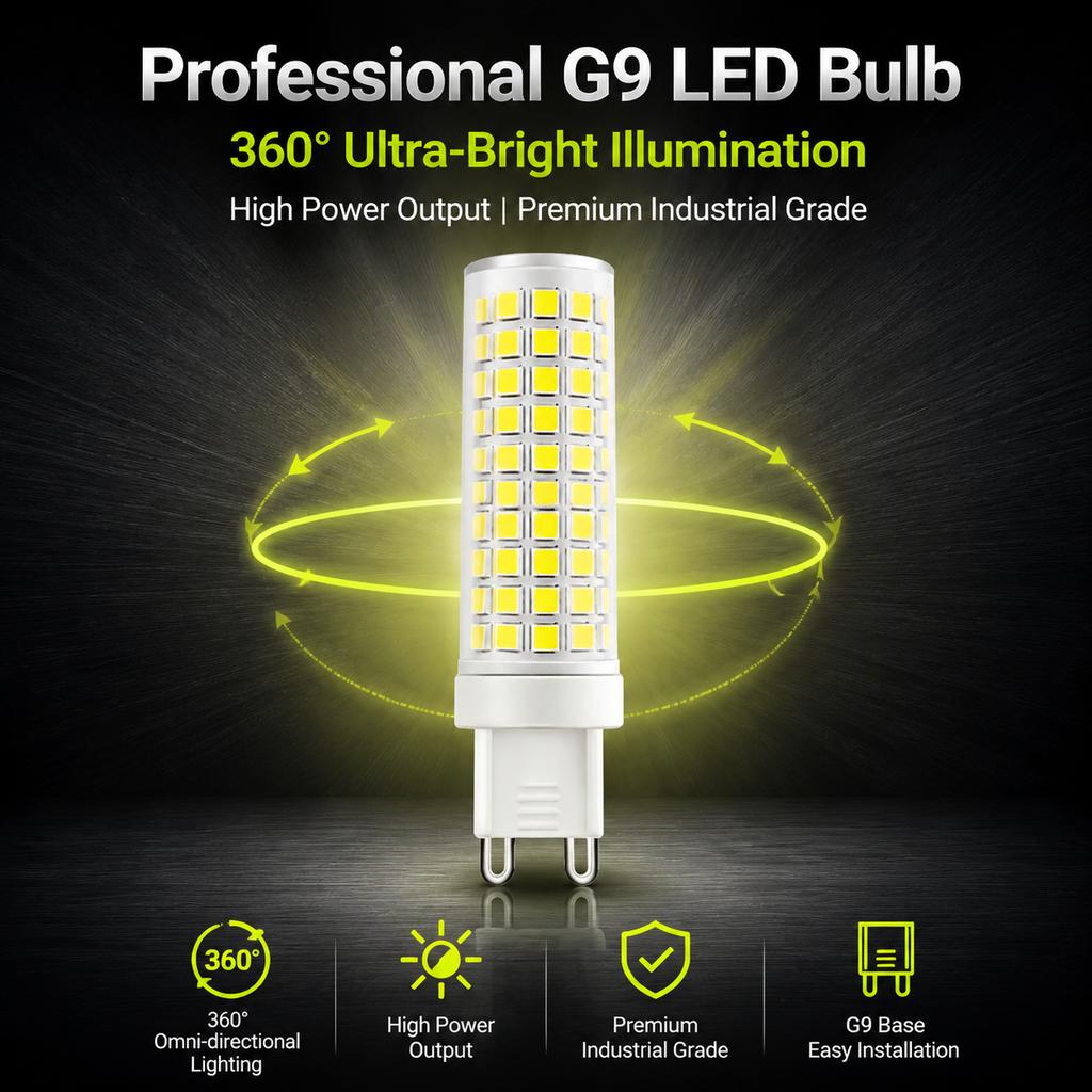 G9 LED Corn Bulb 5W/7W/9W/12W 220V AC High Brightness 2835SMD Lampada LED G9 Spotlight Lamp For Home Chandelier Lighting