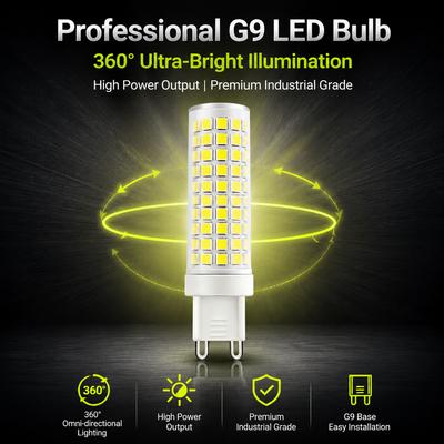 G9 LED Corn Bulb 5W/7W/9W/12W 220V AC High Brightness 2835SMD Lampada LED G9 Spotlight Lamp For Home Chandelier Lighting