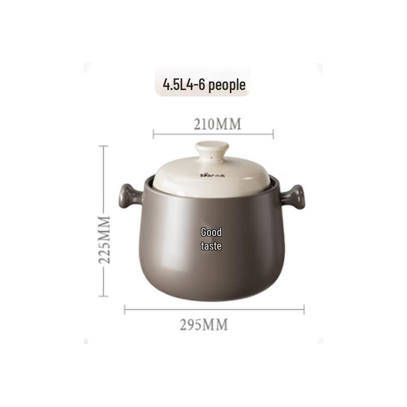 Bear CP-JG026 High-Temperature Ceramic Clay Pot