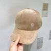 Thermal cap children's M standard cap plush autumn and winter ins versatile fashion show face small baseball cap tide
