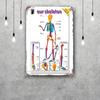 skeleton Vintage Tin Sign Home Decor Wall Decor Art Wall Mural Room Decoration Decor Retro Metal Sign Plate Bar Posters
