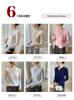 Women's Elegant Cashmere Polo Neck Sweater - Warm, Wide Ribbed Knit Base Layer for Autumn/Winter