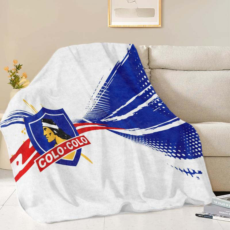 130x150cm Chile Club Social Y Deportivo Colo-Colos Blanket Air Conditioning Blanket Fashion Soft Blanket Office Bedroom