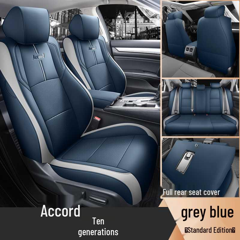 Honda Accord 10. Generation Ganzjahres-Kunstleder Autositzkissenbezug