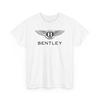 Bentley Luxusauto Marke Logo Grafik Oversized Streetwear Lässiges T-Shirt Top für Autoenthusiasten & Liebhaber des Luxuslebensstils