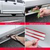 Tira de Acabamento de Porta de Aço Inoxidável Brilhante para Modificação da Carroceria do Carro K5 2020