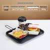 Non-Slip Rectangular Burger Tray for Restaurants